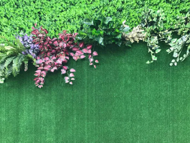 artificial grass wall design ideas