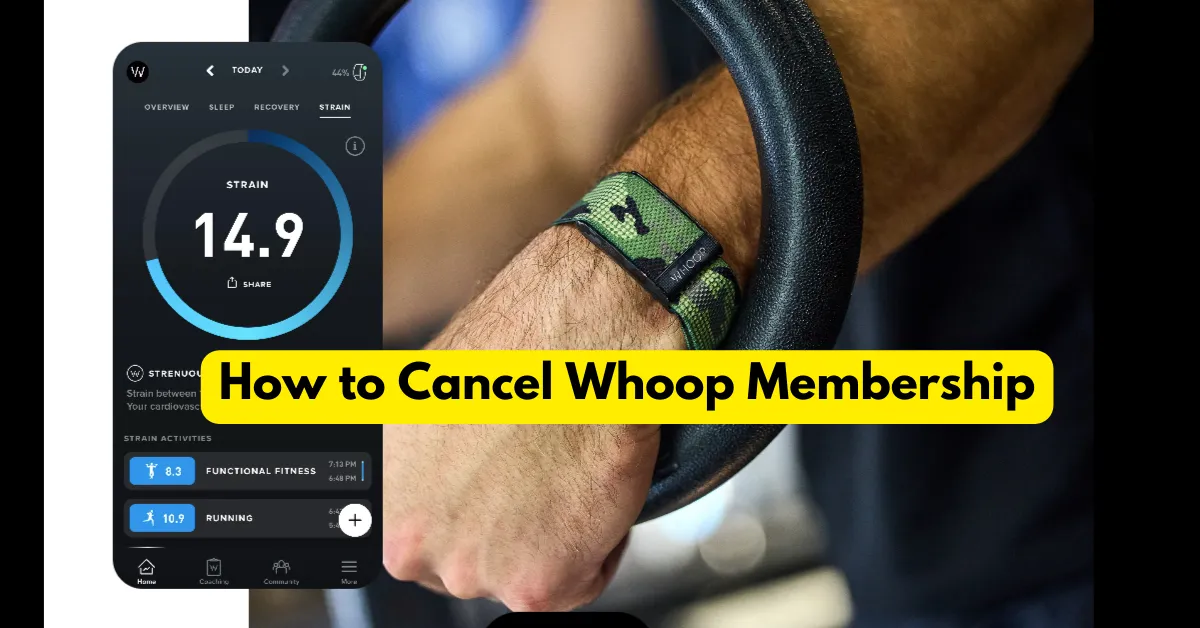 How to Cancel Whoop Membership