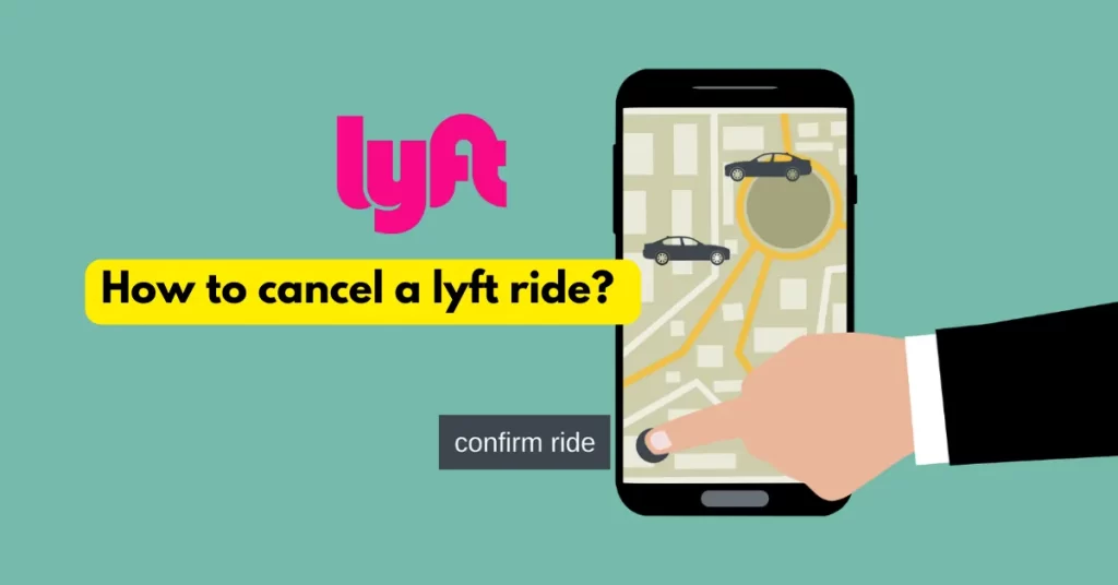 how to cancel a lyft ride